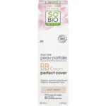 SO’BiO étic BB-creme til perfekt hud - nuance Light BIO (40 ml) - med ekstrakt af lotusblomst