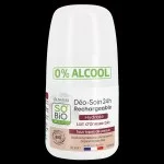 SO’BiO étic Deodorant roll-on 24h fugtgivende med æselmælk - genopfyldelig, økologisk (50 ml) - også til sensitiv hud