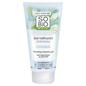 SO’BiO étic Fugtgivende rensegel Aloe vera BIO (150 ml) - til alle hudtyper