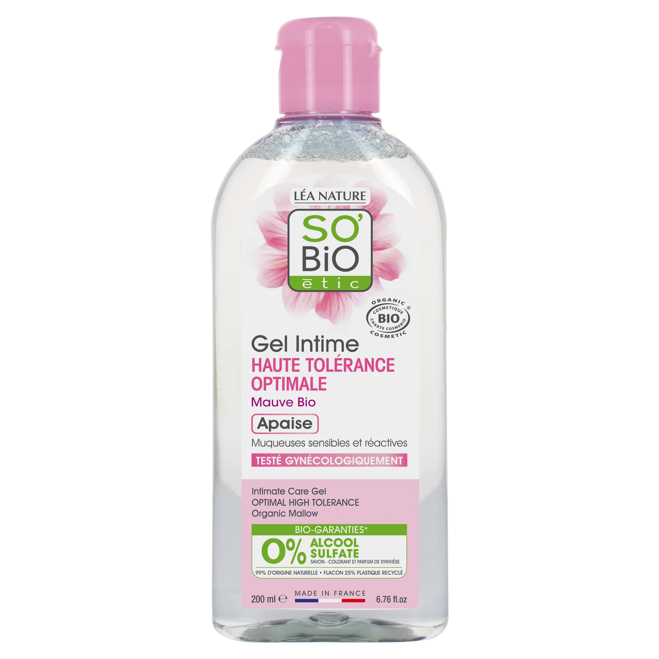 SO’BiO étic Hypoallergen BIO-intimvaskegel (200 ml) - med ekstrakt af almindelig katost