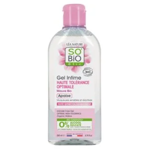 SO’BiO étic Hypoallergen BIO-intimvaskegel (200 ml) - med ekstrakt af almindelig katost