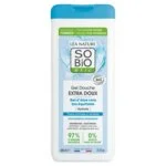 SO’BiO étic Showergel EKSTRA SKÅNSOM med økologisk Aloe vera (650 ml) - fugter intensivt