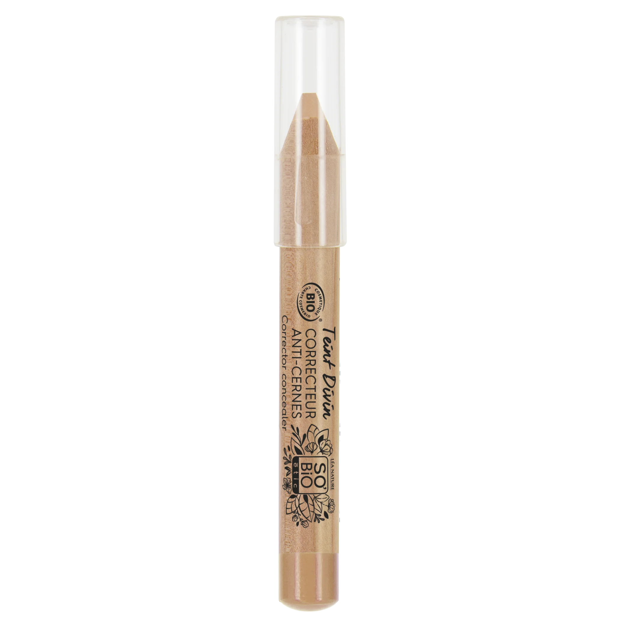 SO’BiO étic Concealer BIO (4 g) 25 BEIGE DORÉ — gylden beige - dækker hudens ufuldkommenheder