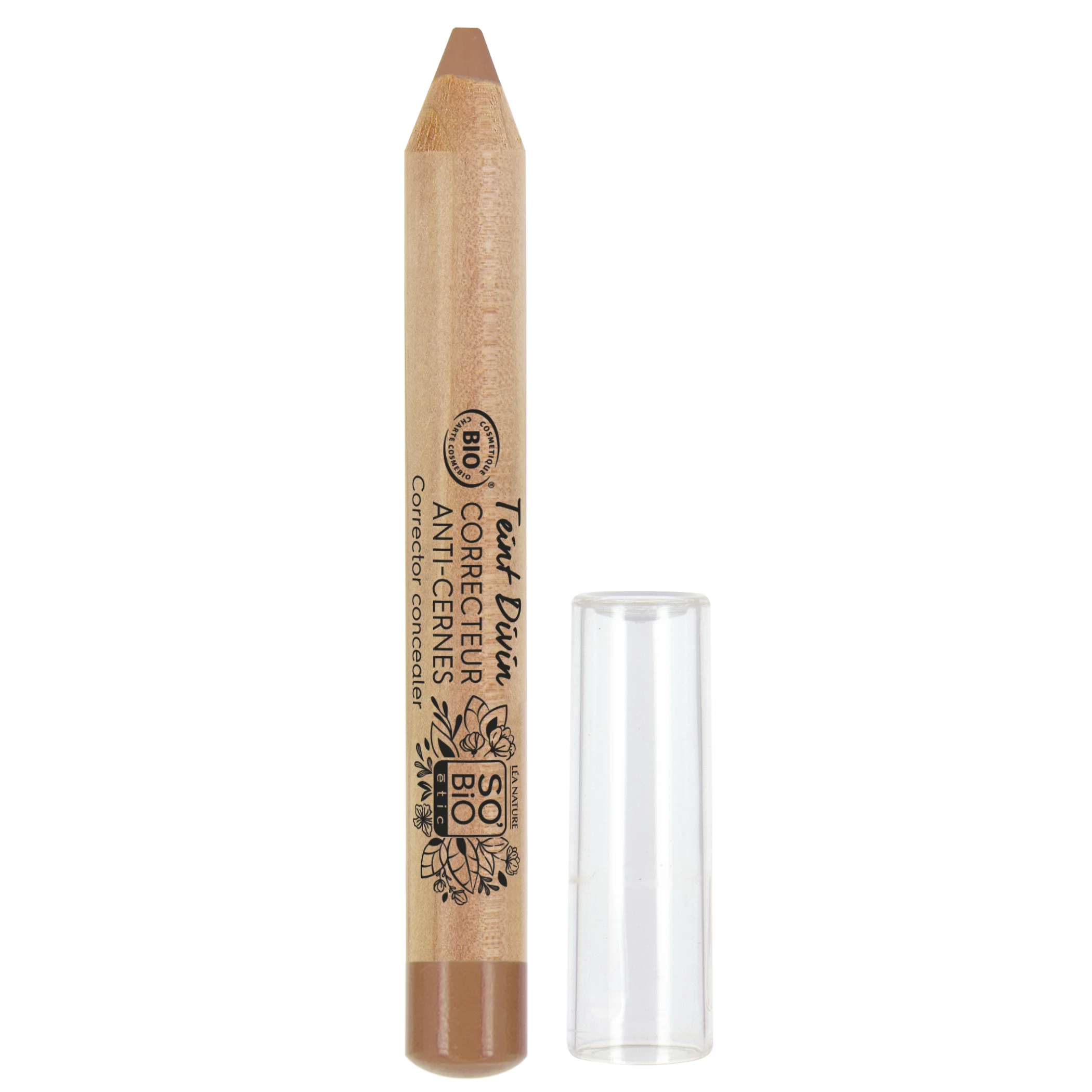 SO’BiO étic Concealer BIO (4 g) 25 BEIGE DORÉ — gylden beige - dækker hudens ufuldkommenheder