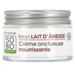 SO’BiO étic Rigt nærende creme med økologisk æselmælk (50 ml) - til meget tør hud