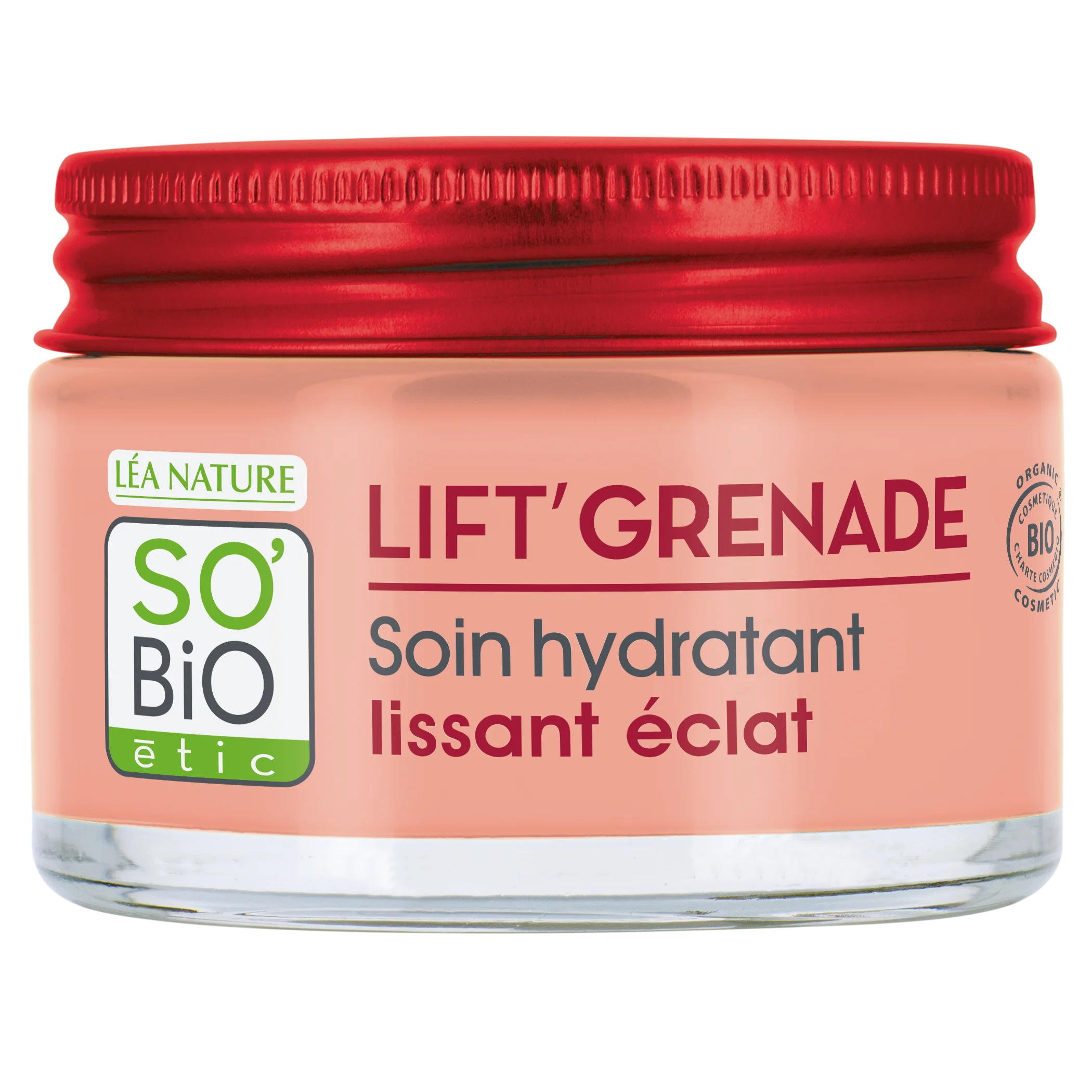 SO’BiO étic Opklarende dagcreme mod rynker Lift'Grenade BIO (50 ml) – med granatæble