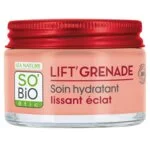 SO’BiO étic Opklarende dagcreme mod rynker Lift'Grenade BIO (50 ml) – med granatæble