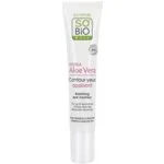 SO’BiO étic Beroligende øjencreme med økologisk Aloe Vera (15 ml) - fugter og beroliger området omkring øjnene