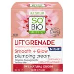 SO’BiO étic Lift'Grenade BIO opklarende natcreme mod rynker (50 ml) - med granatæble
