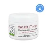 SO’BiO étic Nærende kropscreme med økologisk æselmælk (200 ml) - også til sensitiv hud