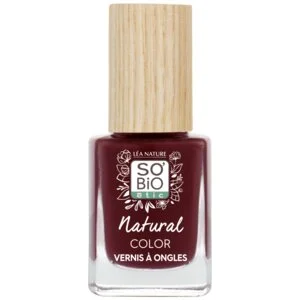 SO’BiO étic Neglelak - 15 Forførende rød (11 ml) - med strålende og intens farve