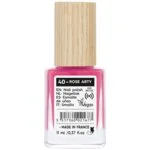 SO’BiO étic Neglelak - 40 boheme-rosa (11 ml) - med strålende og intens farve