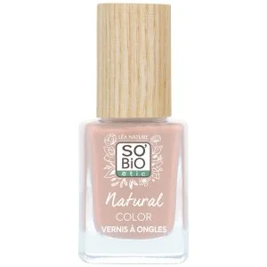SO’BiO étic Neglelak - 60 romantisk lyserød (11 ml) - med strålende og intens farve