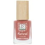 SO’BiO étic Neglelak - 65 rosa nude (11 ml) - med strålende og intens farve