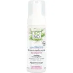 SO’BiO étic Beroligende renseskum Aloe Vera ØKO (150 ml) - beriget med rosenvand