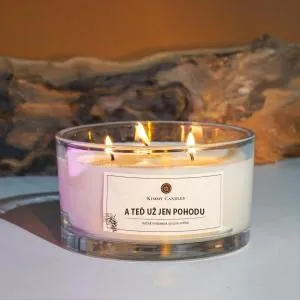Kimmy Candles Soyalys And now just relax (3 væger)
