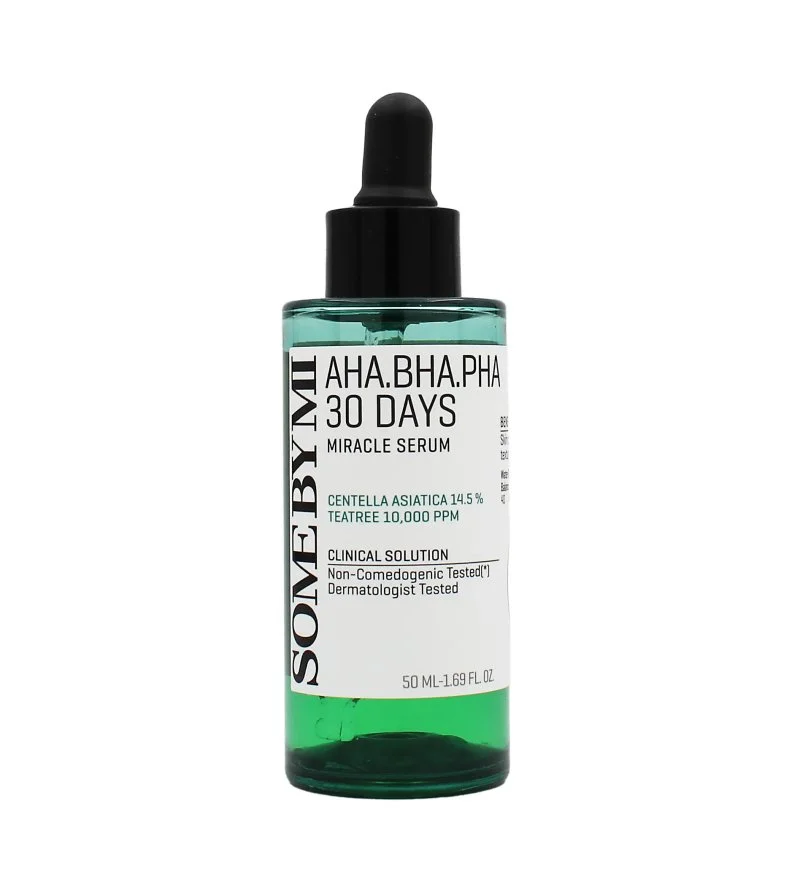 By Mi AHA BHA PHA 30 Days Miracle Serum multiaktivt serum til problemhud 50 ml