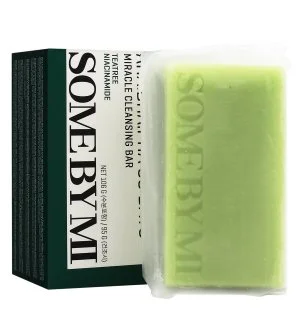 Some AHA BHA PHA 30 Days Miracle Cleansing Bar fast sæbe til akne-udsat hud med AHA-, BHA- og PHA-syrer 106 g