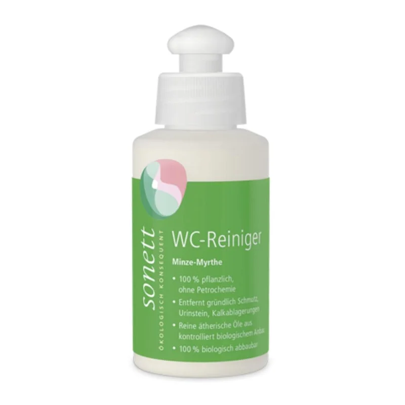 Sonett WC-rengøringsmiddel mynte og myrte 120 ml - med økologiske æteriske olier