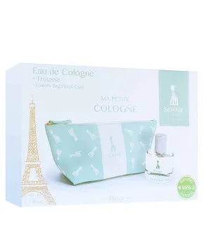 Sophie La Girafe Ma Petite Cologne gavesæt til børn eau de cologne 50 ml + kosmetikpung