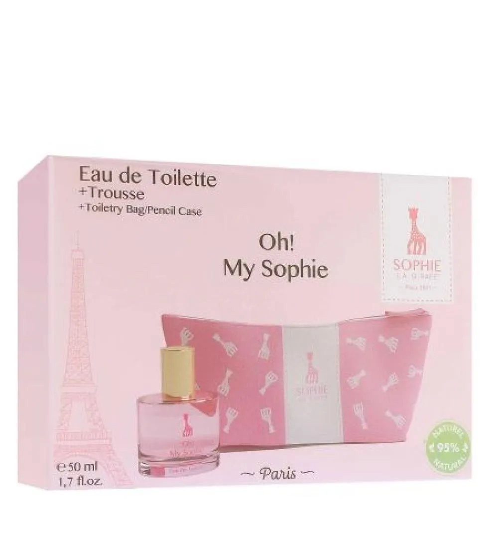 My Sophie gavesæt til børn eau de toilette 50 ml + kosmetiktaske 50 ml + kosmetická taštička