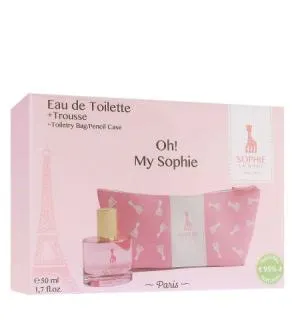 Sophie La Girafe Sophie La Girafe My Sophie gavesæt til børn eau de toilette 50 ml + kosmetiktaske