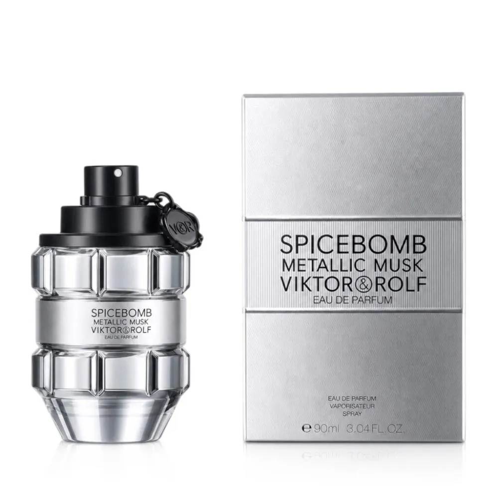 Spicebomb Metallic Musk eau de parfum til mænd 90 ml