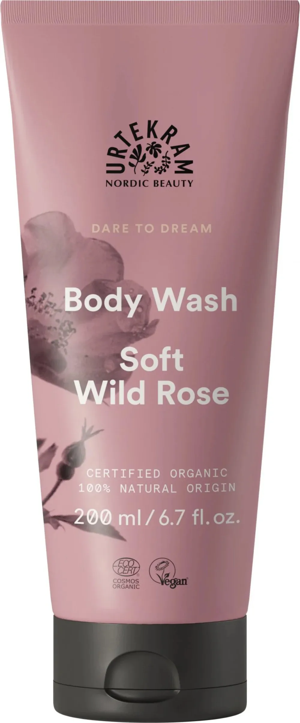 Urtekram Shower gel wild rose 200 ml BIO