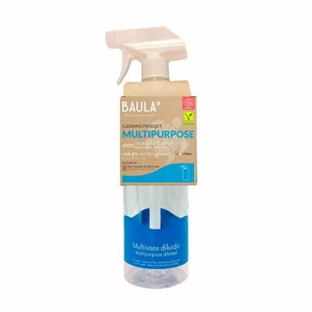 Baula Starter Kit Universal og Glas Tablet flaske til 750 ml rengøringsmiddel