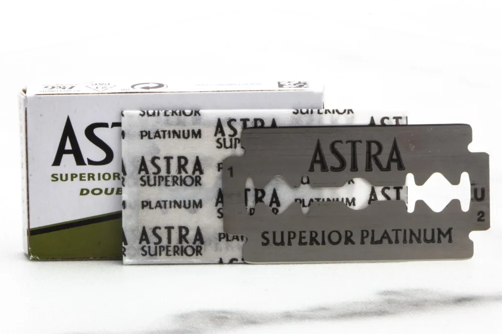 Superior Platinum barberblade 5 stk.