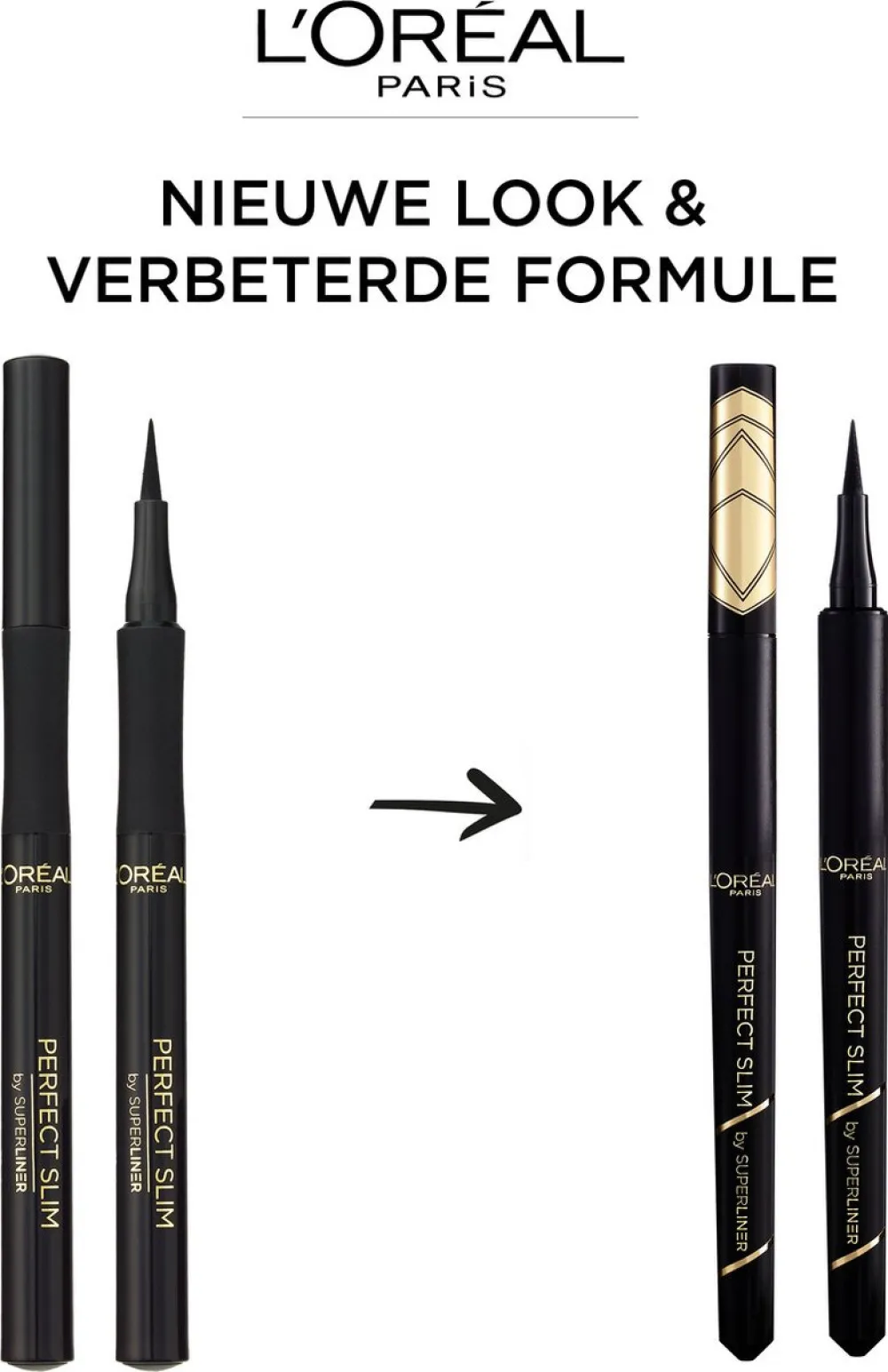 Superliner Perfect Slim 24H Eyeliner 01 Intens Sort 1 g