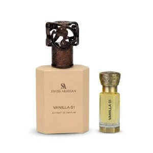Swiss Arabian Vanilla 01 50 ml + parfumeolie, parfumeekstrakt til kvinder