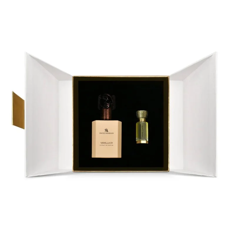 Vanilla 01 50 ml + parfumeolie, parfumeekstrakt til kvinder 12 ml
