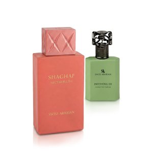 Shaghaf Nectar Blush Patchouli 01 50 ml + EDP Shaghaf parfumeekstrakt unisex