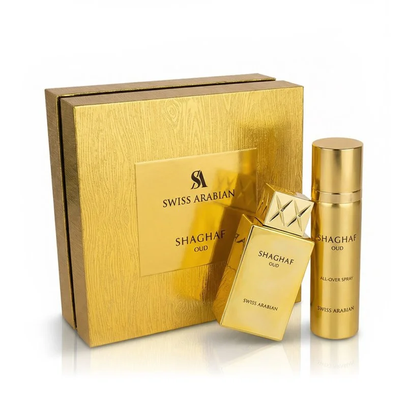 Shaghaf Oud Eau de Parfum 75 ml + bodyspray unisex