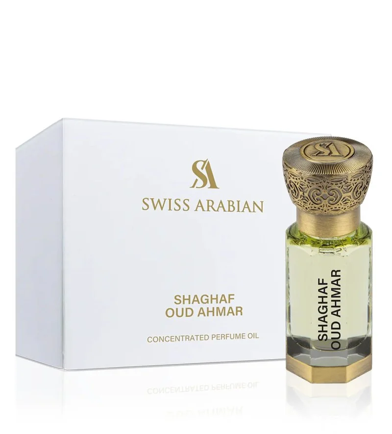 Shaghaf Oud Ahmar koncentreret parfumeolie unisex 12 ml