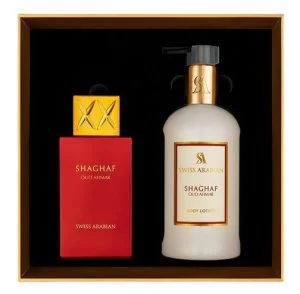 Swiss Arabian Shaghaf Oud Ahmar U 75 ml + bodylotion eau de parfum