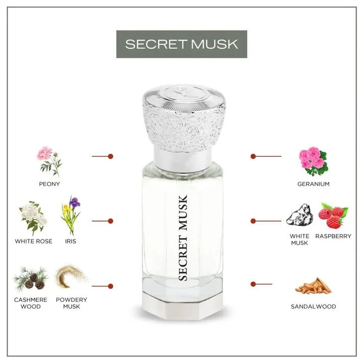 Secret Musk Koncentreret Parfumeolie U 12 ml