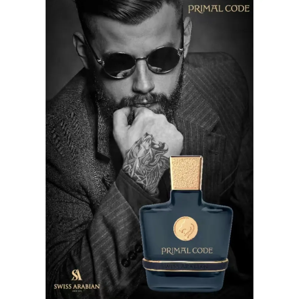 Primal Code parfumeret vand til mænd 100 ml