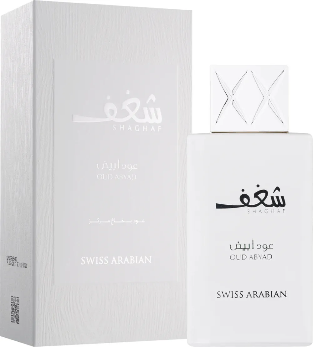 Shaghaf Oud Abyad parfumeret vand unisex 75 ml