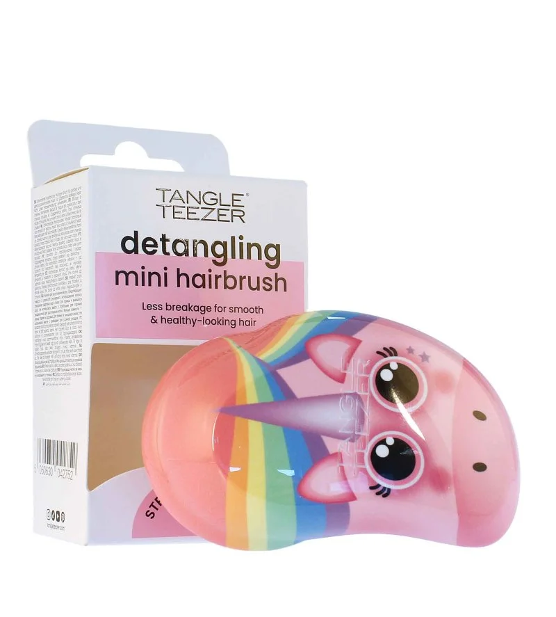 The Original Mini hårbørste Rainbow The Unicorn
