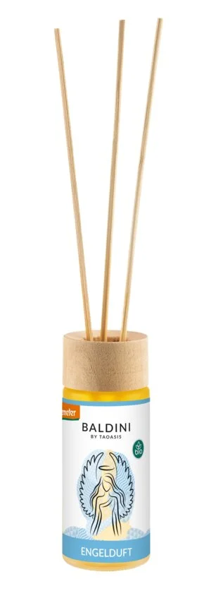 Taoasis Baldini Aroma duftdiffuser med pinde Angel Scent BIO (50 ml) - euforiserende, harmoniserende og aktiverende
