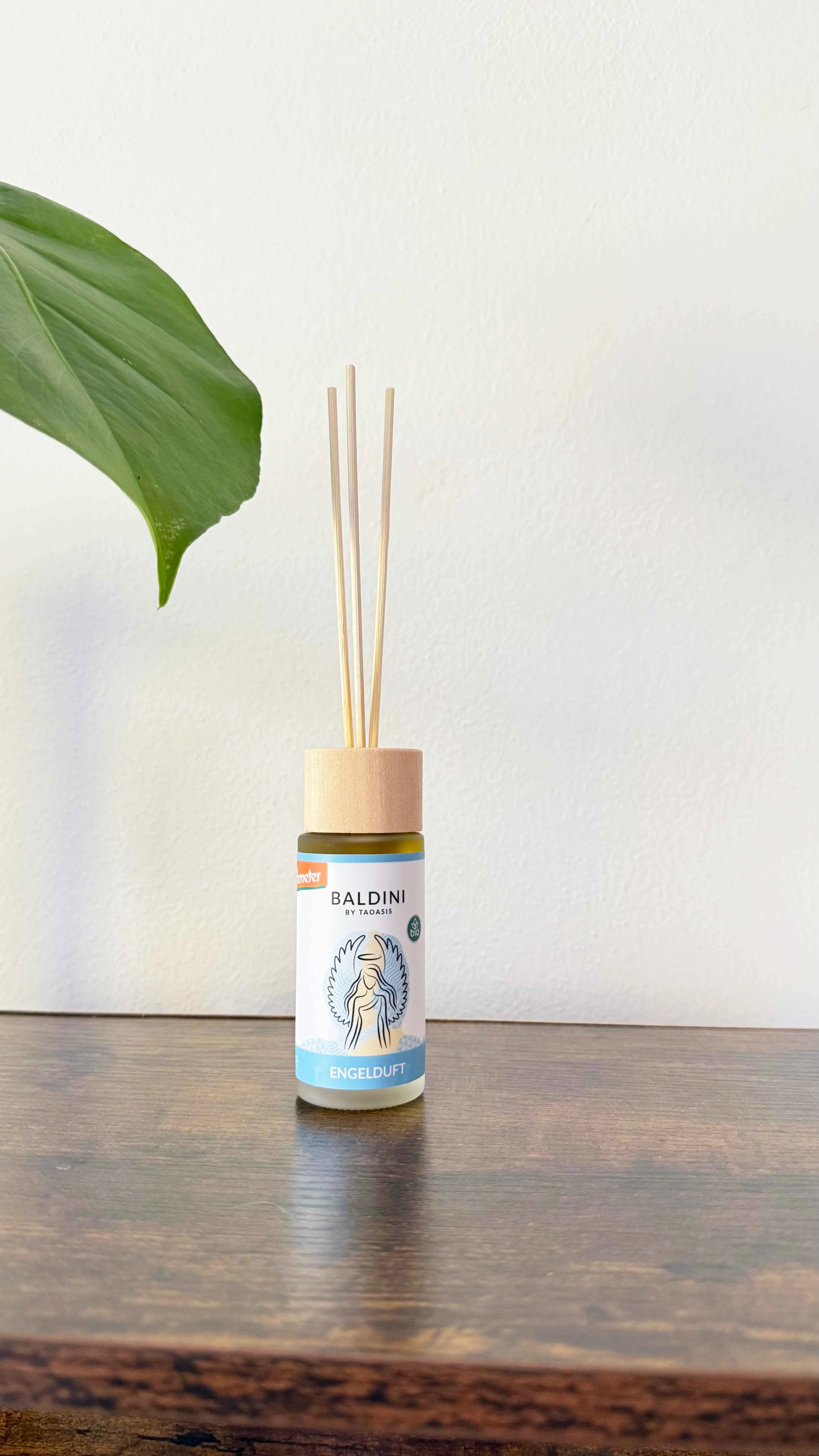 Taoasis Baldini Aroma duftdiffuser med pinde Angel Scent BIO (50 ml) - euforiserende, harmoniserende og aktiverende