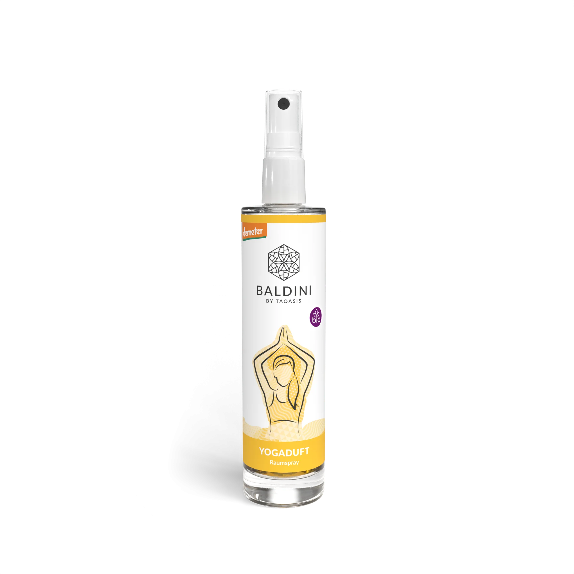 Taoasis Baldini Luftfrisker Yoga Scent BIO (50 ml) - jordende, harmoniserende og balancerende