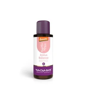 Taoasis Massageolie Women Cycle Balance ØKO (50 ml) - støtter kroppens afslapning under cyklussen