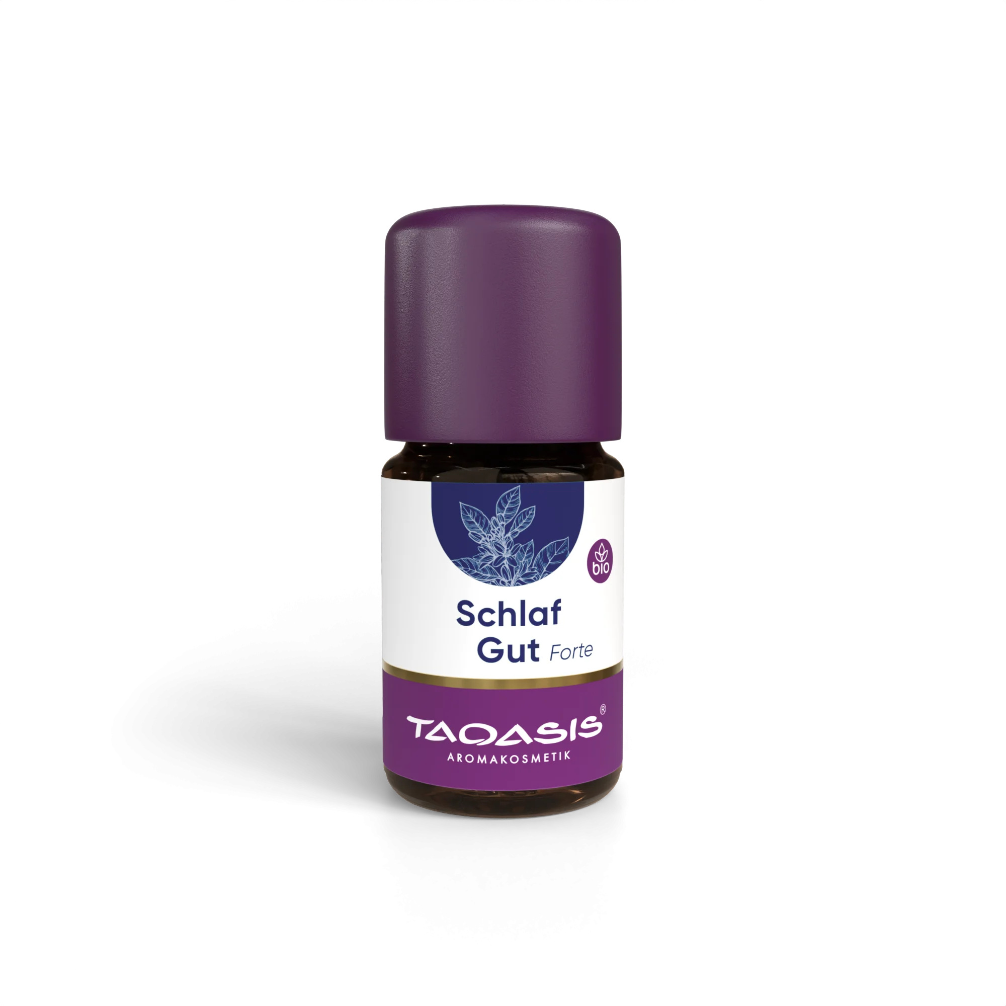 Taoasis Æterisk olie-blanding Sleep Well Forte til voksne ØKO (5 ml) – balancerende, afslappende og afstressende