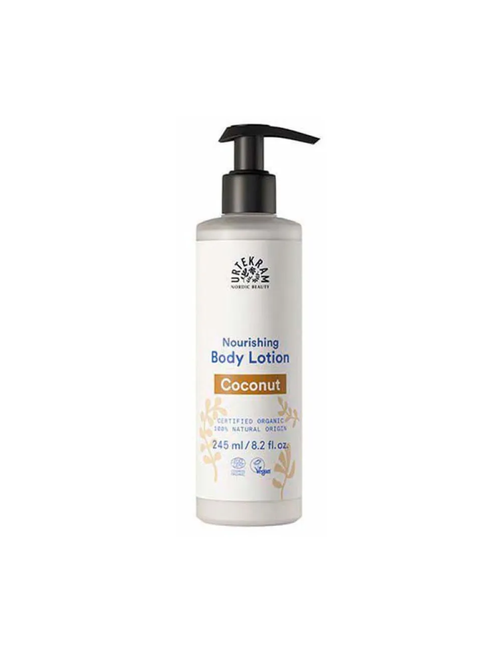 Urtekram Kropsmælk kokosnød 245ml BIO, VEG