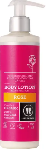 Urtekram Kropsmælk pink 245ml BIO, VEG