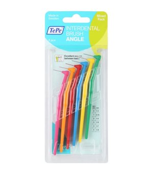 Angle mellemrumsbørster mix 6 stk.