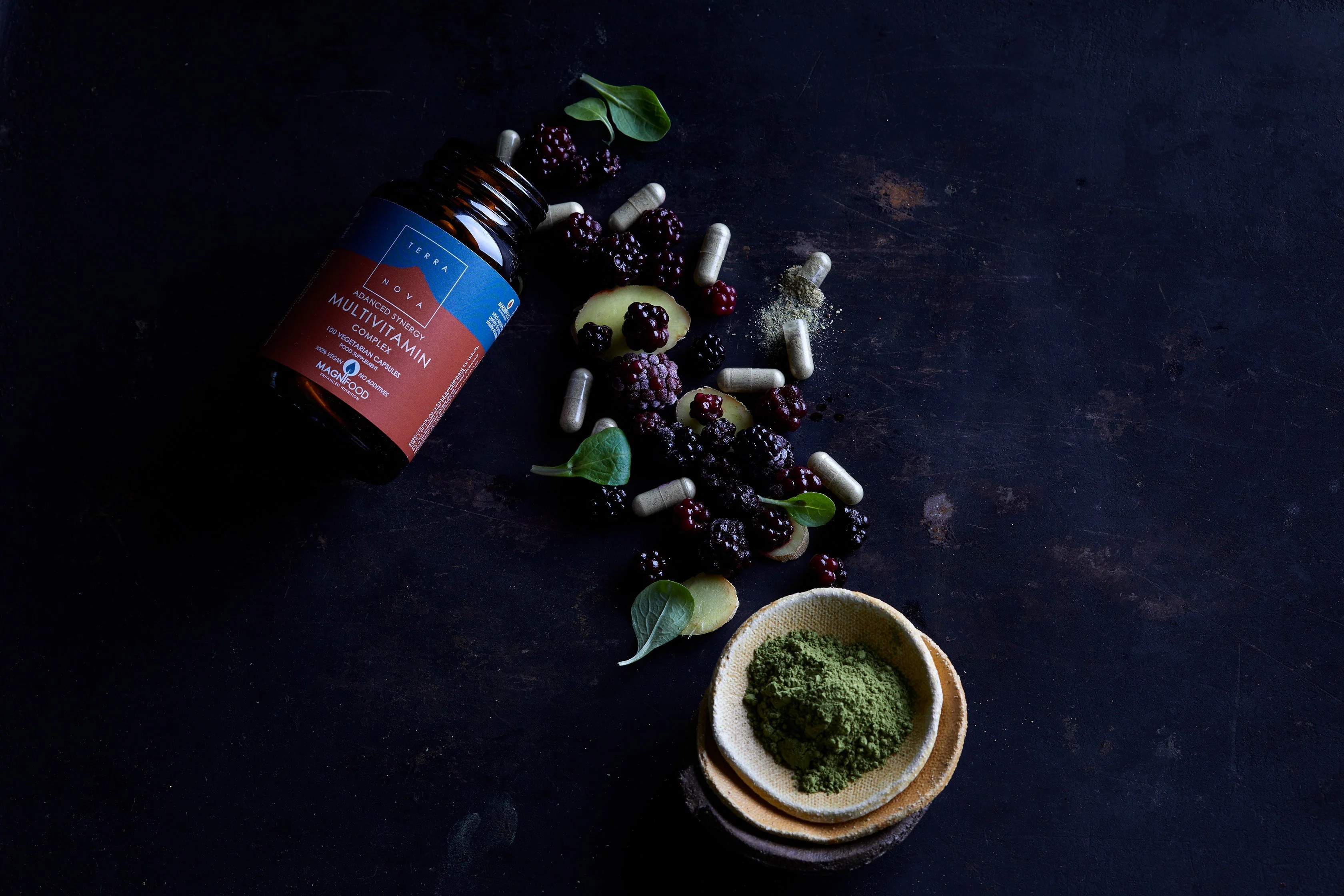 Terranova Health Advanced Synergy Multivitamin (50 kapsler) - understøtter energi, vitalitet og generelt velbefindende